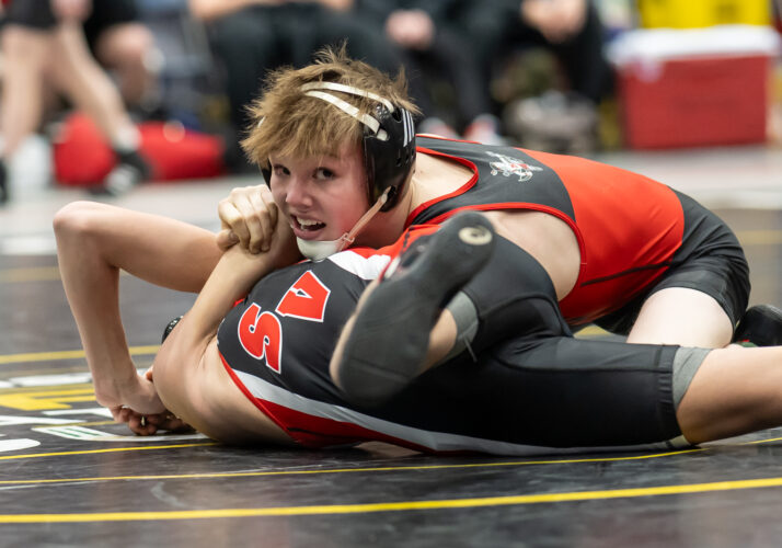 Montgomery finishes top-6 in the state after falling to Bishop McDevitt at team duals